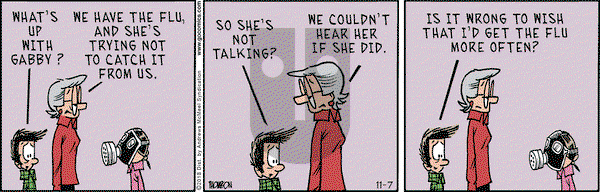 Grand Avenue on Wednesday November 7, 2018 Comic Strip