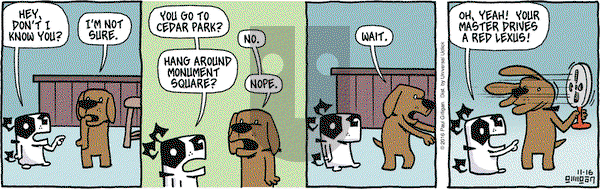 Pooch Cafe on Wednesday November 16, 2016 Comic Strip