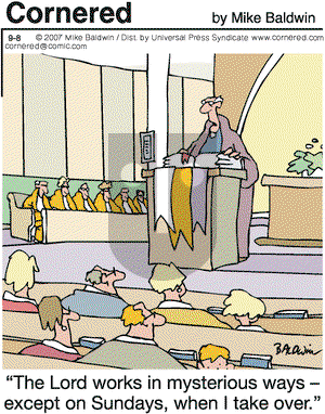 Cornered on Saturday September 8, 2007 Comic Strip