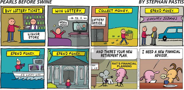 Pearls Before Swine on Sunday April 7, 2019 Comic Strip