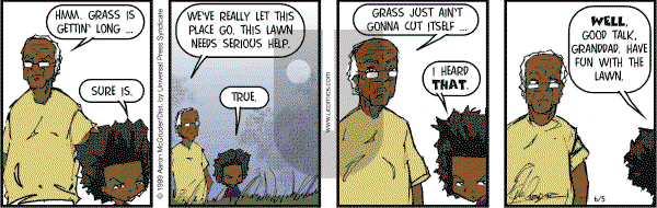 The Boondocks on Monday June 5, 2006 Comic Strip