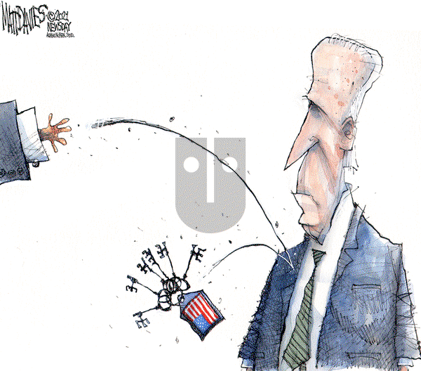 Matt Davies on Wednesday January 20, 2021 Comic Strip