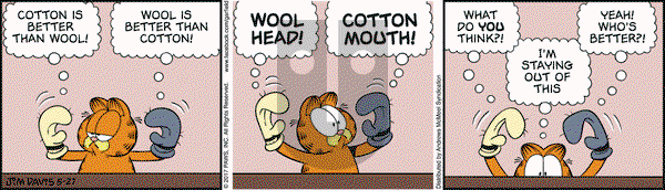 Garfield on Saturday May 27, 2017 Comic Strip