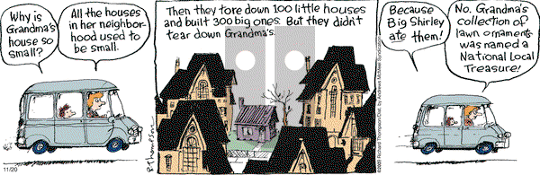 Cul de Sac on Wednesday November 20, 2019 Comic Strip