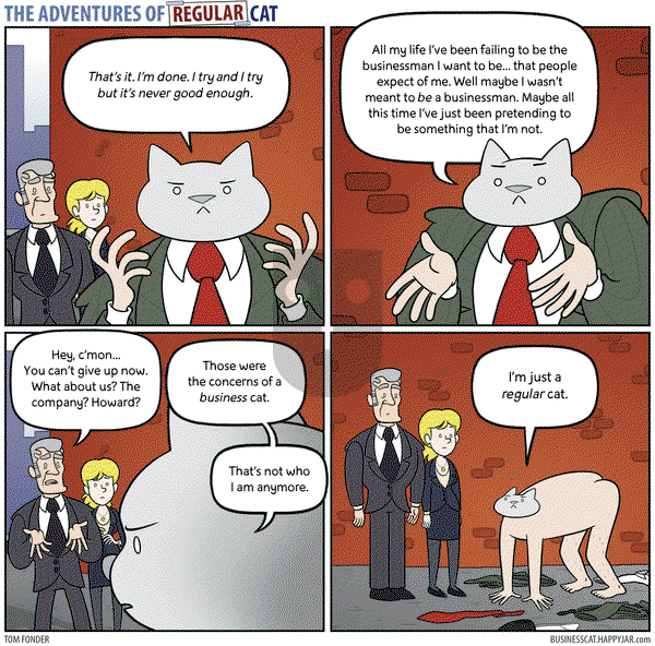The Adventures of Business Cat on Monday March 26, 2018 Comic Strip