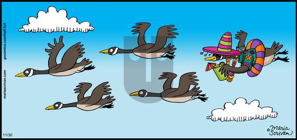 Half Full on Sunday November 30, 2014 Comic Strip