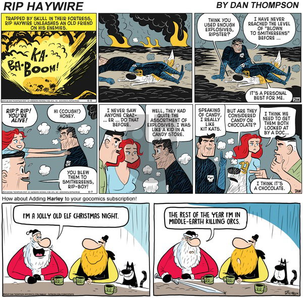 Rip Haywire on Sunday December 13, 2020 Comic Strip