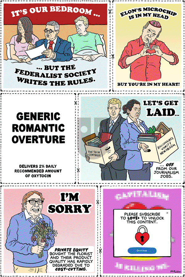 Brian McFadden on Tuesday February 6, 2024 Comic Strip