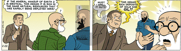 Alley Oop on Tuesday February 22, 2011 Comic Strip