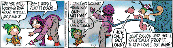 Rose is Rose on Wednesday January 7, 2015 Comic Strip
