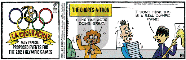 La Cucaracha on Saturday July 24, 2021 Comic Strip