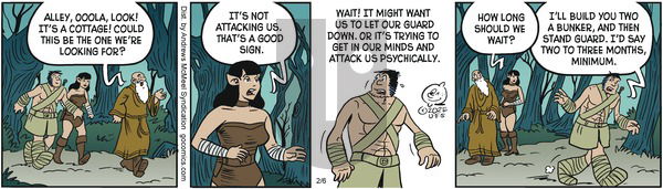 Alley Oop - Thursday February 6, 2025 Comic Strip