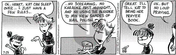 Heart of the City on Wednesday July 25, 2007 Comic Strip