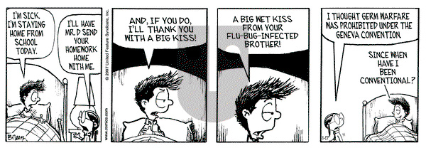 Grand Avenue on Wednesday January 17, 2007 Comic Strip