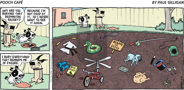 Pooch Cafe on Sunday April 14, 2013 Comic Strip