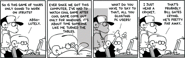 FoxTrot on Wednesday November 17, 2004 Comic Strip