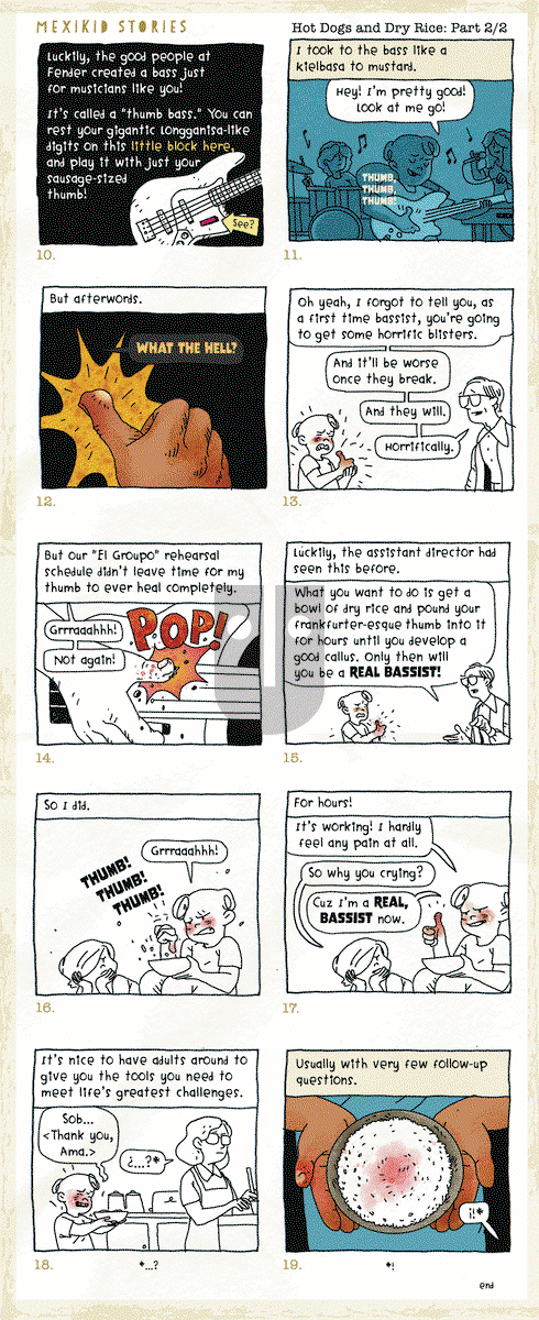 Mexikid Stories on Friday September 30, 2022 Comic Strip