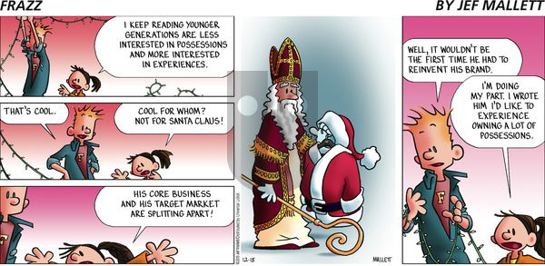 Frazz on Sunday December 18, 2016 Comic Strip