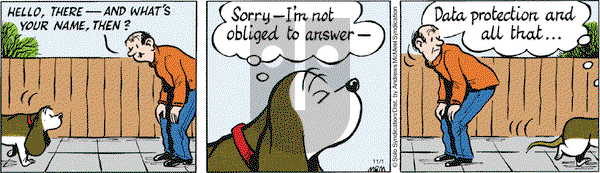 Fred Basset on Thursday November 1, 2018 Comic Strip