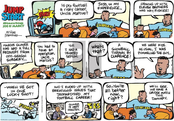 JumpStart on Sunday October 9, 2016 Comic Strip