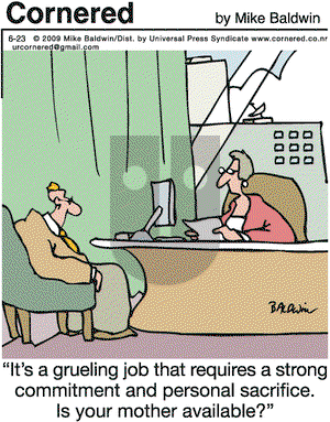 Cornered on Tuesday June 23, 2009 Comic Strip
