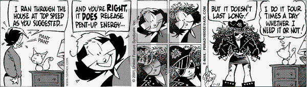 Rose is Rose on Saturday January 13, 2001 Comic Strip