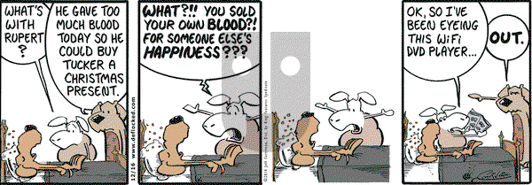 DeFlocked on Tuesday December 16, 2014 Comic Strip