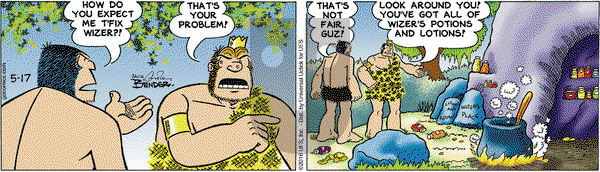 Alley Oop on Tuesday May 17, 2016 Comic Strip
