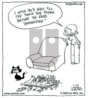 Kit 'N' Carlyle on Wednesday January 30, 2002 Comic Strip