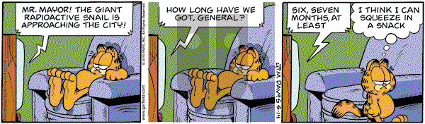 Garfield - Friday May 14, 2010 Comic Strip