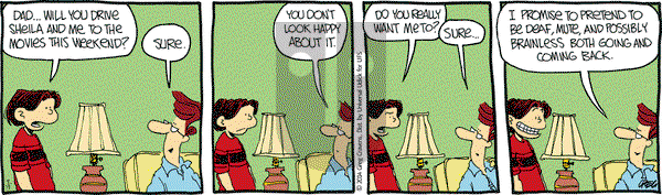 The Buckets on Friday September 19, 2014 Comic Strip