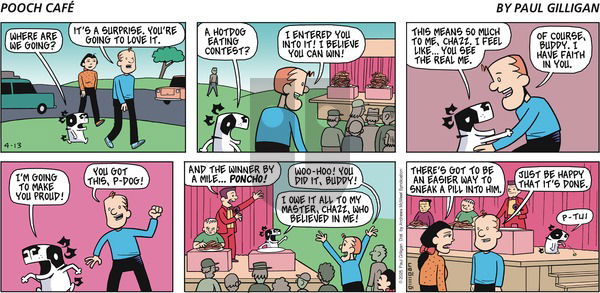 Pooch Cafe on Sunday April 13, 2025 Comic Strip