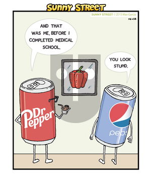 Sunny Street on Monday January 25, 2016 Comic Strip