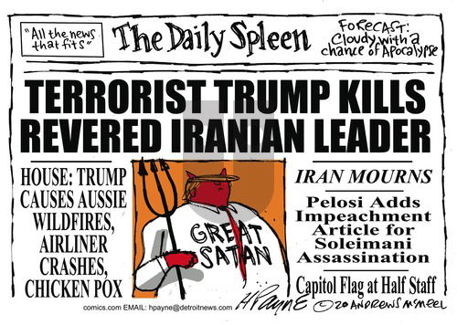 Henry Payne on Sunday January 12, 2020 Comic Strip