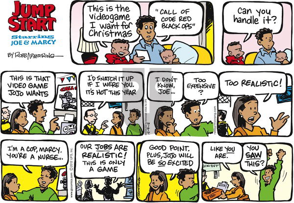 JumpStart on Sunday December 9, 2012 Comic Strip