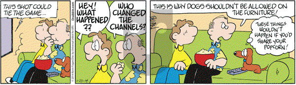 Drabble on Thursday January 23, 2014 Comic Strip