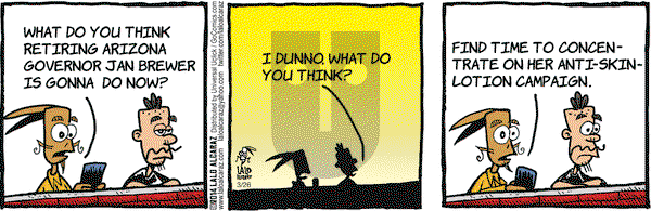 La Cucaracha on Wednesday March 26, 2014 Comic Strip