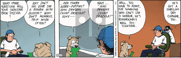 Get Fuzzy on Wednesday February 27, 2008 Comic Strip