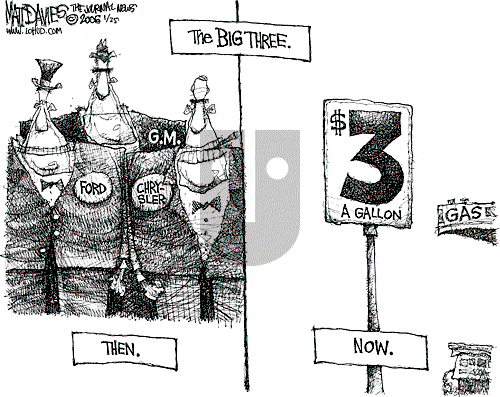 Matt Davies on Wednesday January 25, 2006 Comic Strip