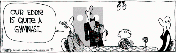 The Buckets on Tuesday March 17, 1998 Comic Strip