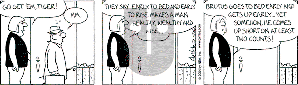 The Born Loser on Monday April 26, 2004 Comic Strip