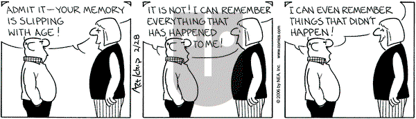 The Born Loser on Tuesday February 28, 2006 Comic Strip