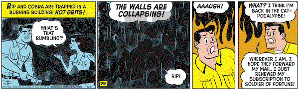 Rip Haywire on Monday May 4, 2015 Comic Strip