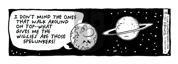 Frank and Ernest on Wednesday December 6, 1995 Comic Strip