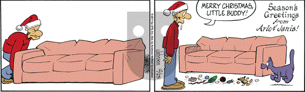 Arlo and Janis on Monday December 25, 2017 Comic Strip