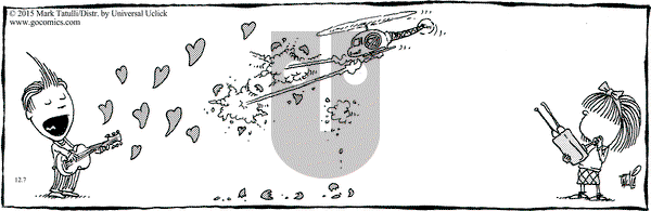 Lio on Monday December 7, 2015 Comic Strip