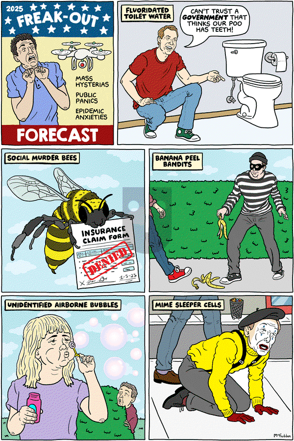Brian McFadden on Monday December 30, 2024 Comic Strip
