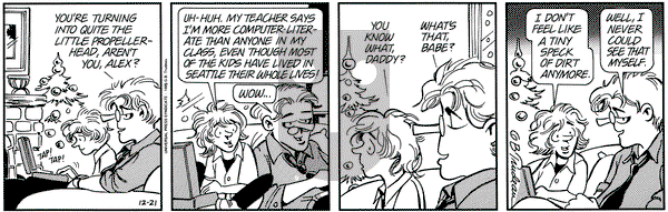 Doonesbury on Thursday December 21, 1995 Comic Strip