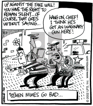 Reality Check on Saturday July 20, 2002 Comic Strip