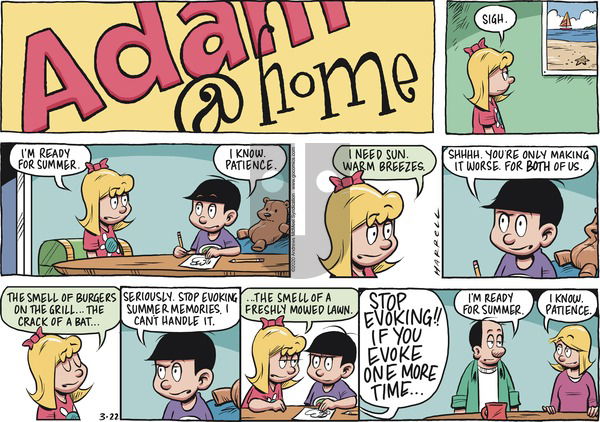 Adam@Home on Sunday March 22, 2020 Comic Strip